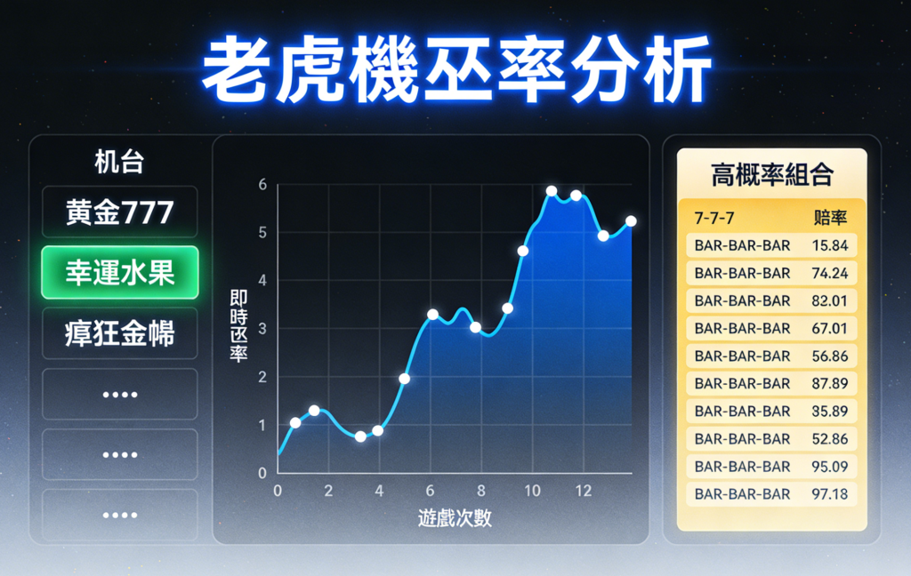 老虎機賠率分析